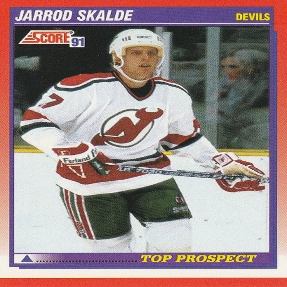Jarrod Skalde - Score '91 Top Prospect Hockey Card